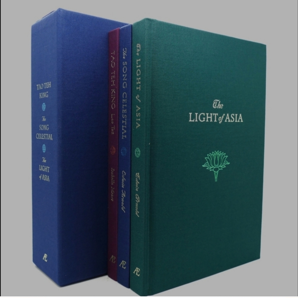 Book Set THE LIGHT of ASIA SONG CELESTIAL TAO TEH KING LAO TZU Reincarnation